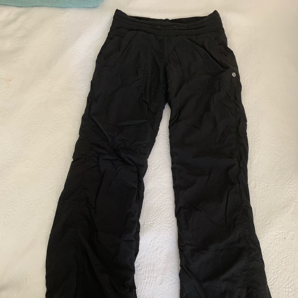 Lululemon dance studio lined pants
